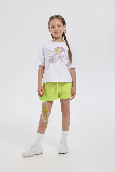 Футболка с принтом и декором — изображение 5