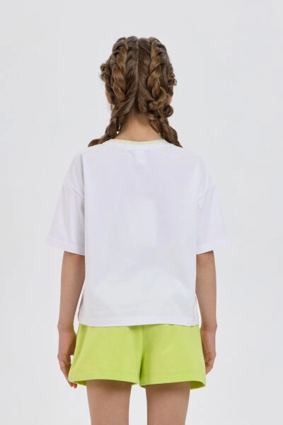 Футболка с принтом и декором — изображение 3