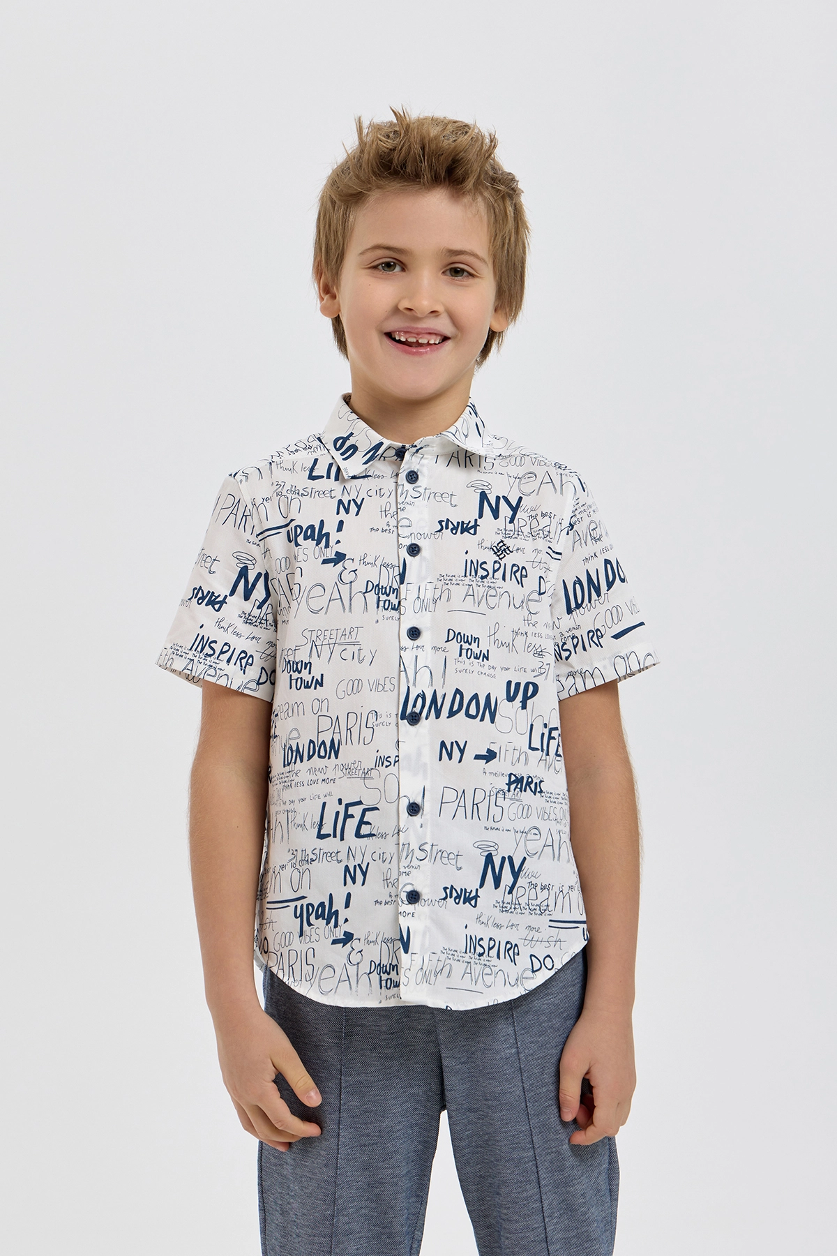 23.137 (1) Рубашка с принтом — изображение 1