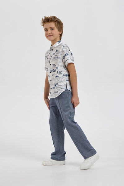 Рубашка с принтом — изображение 7