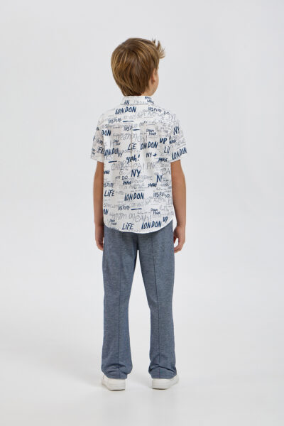 Рубашка с принтом — изображение 8