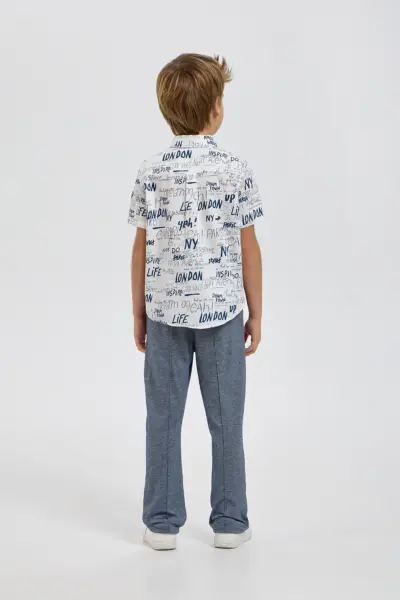 Рубашка с принтом — изображение 8