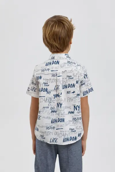 Рубашка с принтом — изображение 3