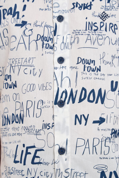 Рубашка с принтом — изображение 12