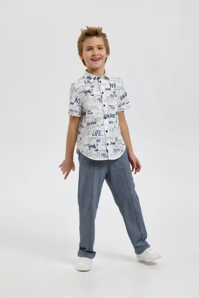 Рубашка с принтом — изображение 6