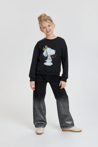 Свитшот с крупной аппликацией — изображение 4