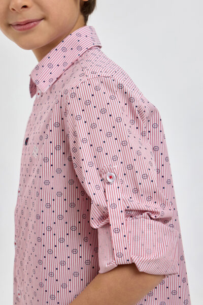 Рубашка с принтом — изображение 12