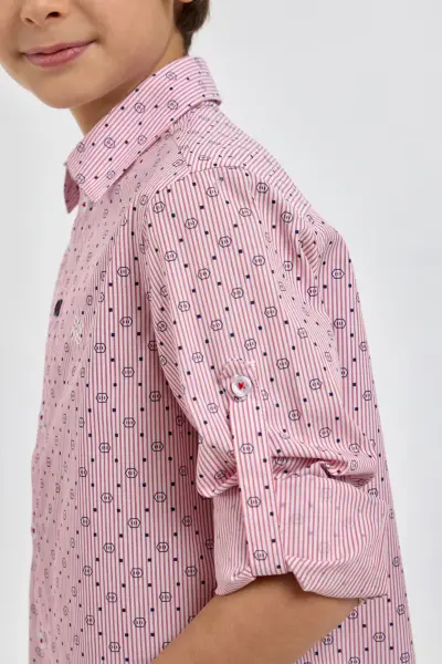 Рубашка с принтом — изображение 12