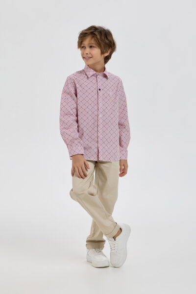 Рубашка с принтом — изображение 8