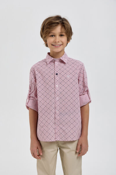 Рубашка с принтом — изображение 5