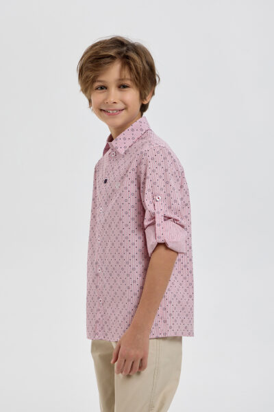 Рубашка с принтом — изображение 6