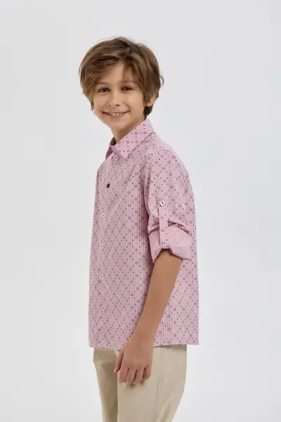 Рубашка с принтом — изображение 6