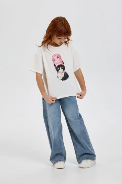 Футболка с принтом и декором — изображение 8