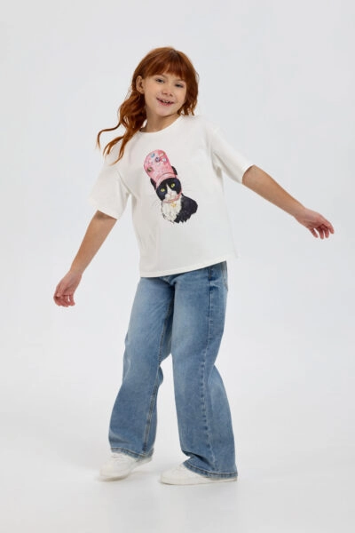 Футболка с принтом и декором — изображение 10