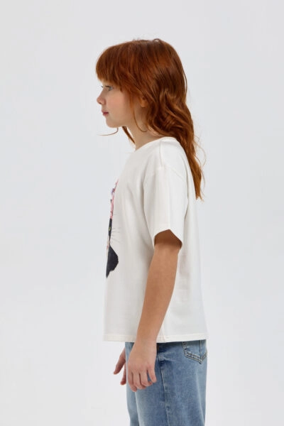 Футболка с принтом и декором — изображение 3