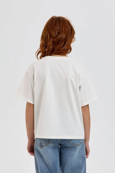 Футболка с принтом и декором — изображение 5