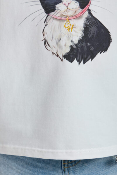 Футболка с принтом и декором — изображение 7