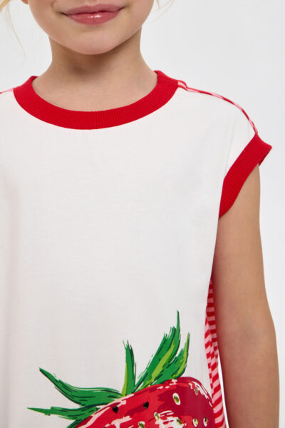 Платье с крупным принтом — изображение 9