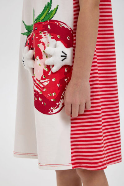 Платье с крупным принтом — изображение 12