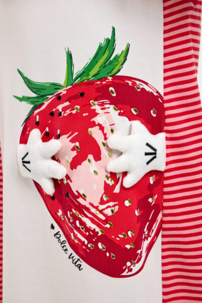 Платье с крупным принтом — изображение 11