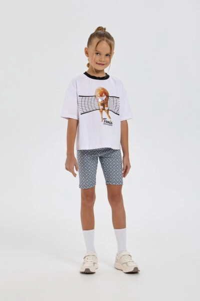 Футболка с принтом и декором — изображение 5