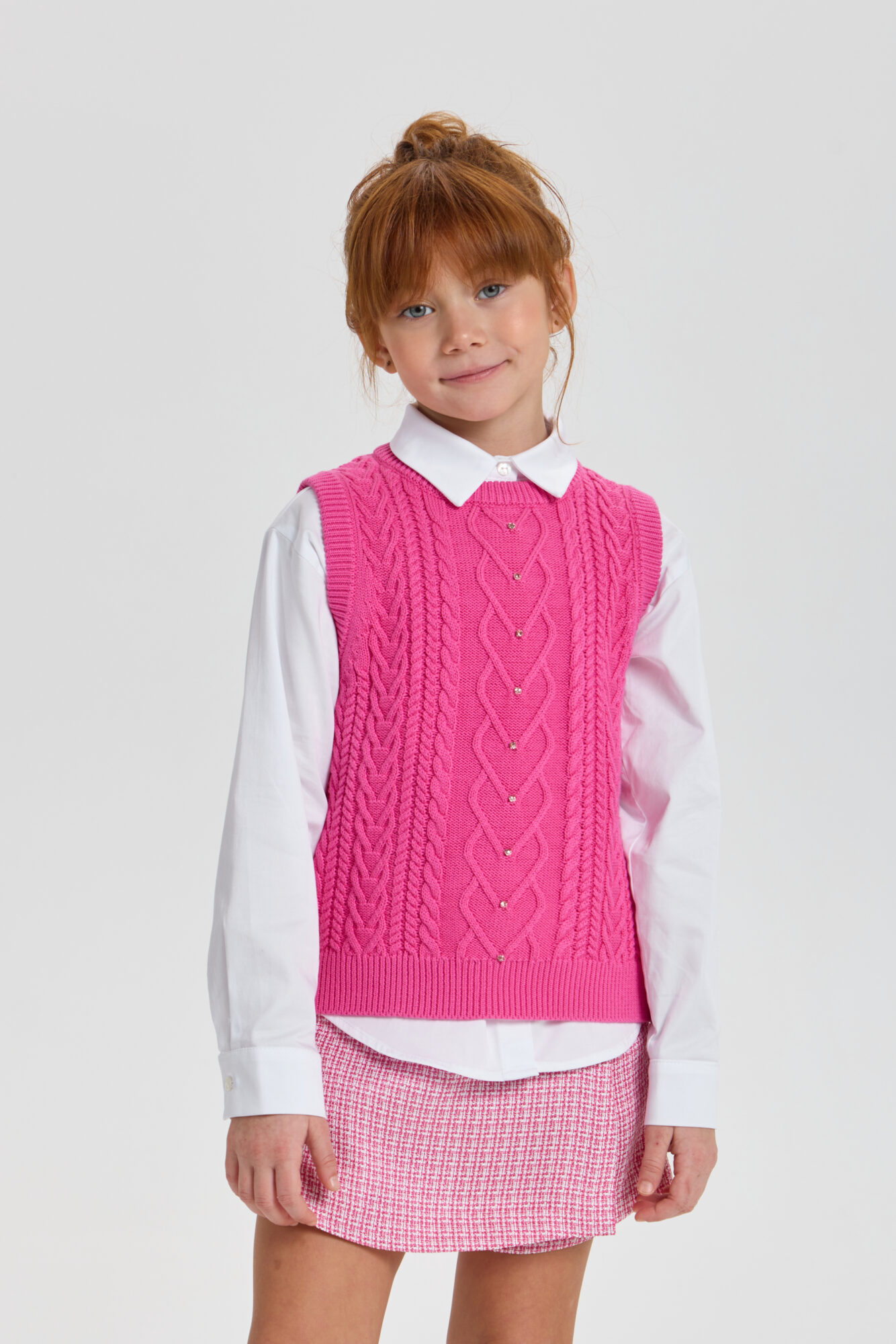 35.134 (1) Жилет вязаный — изображение 1