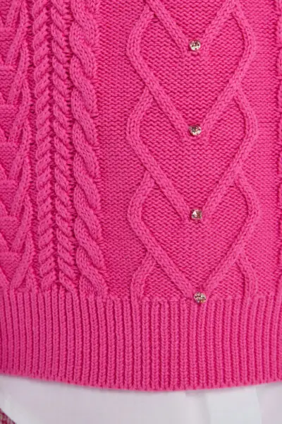 Жилет вязаный — изображение 11