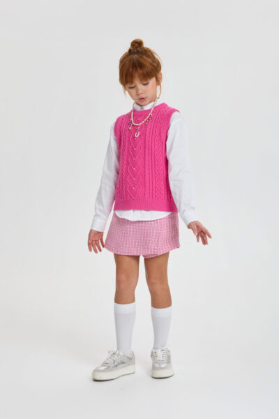 Жилет вязаный — изображение 5