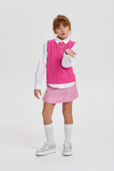 Жилет вязаный — изображение 6