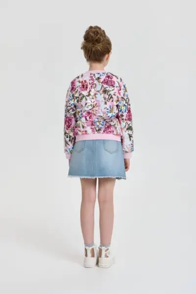 Юбка джинсовая с декором — изображение 7