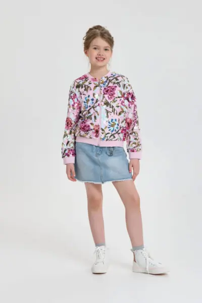 Жакет с цветами из пайеток — изображение 9