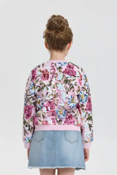 Жакет с цветами из пайеток — изображение 6