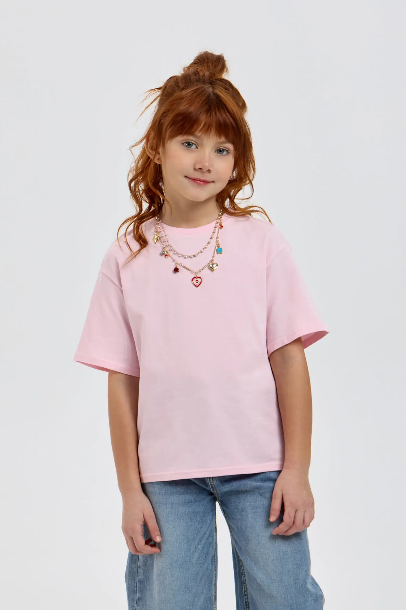 44.134 (12) Футболка в комплекте с колье — изображение 1