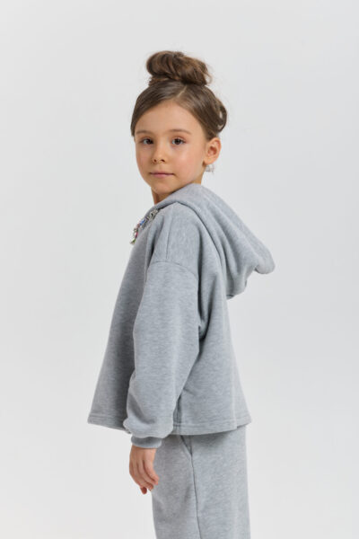 Костюм с декором (толстовка, брюки) — изображение 7