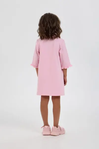 Платье трикотажное с аппликацией — изображение 8