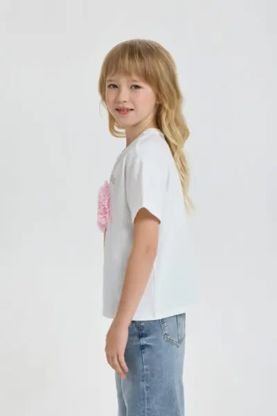 Футболка с 3D декором — изображение 3