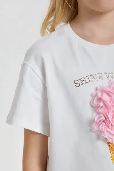 Футболка с 3D декором — изображение 13