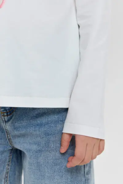 Лонгслив с принтом — изображение 10