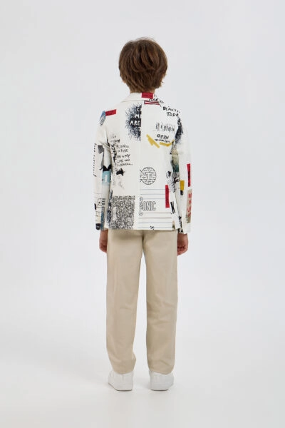 Пиджак с принтом — изображение 8