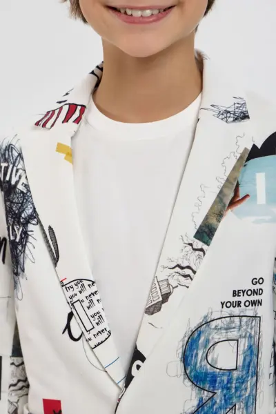 Пиджак с принтом — изображение 9