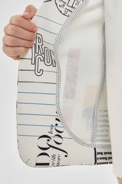 Пиджак с принтом — изображение 10