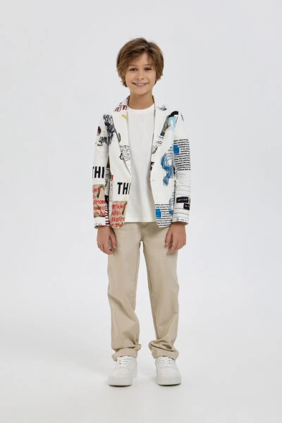 Пиджак с принтом — изображение 5