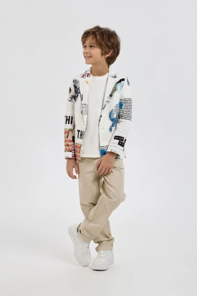 Пиджак с принтом — изображение 4