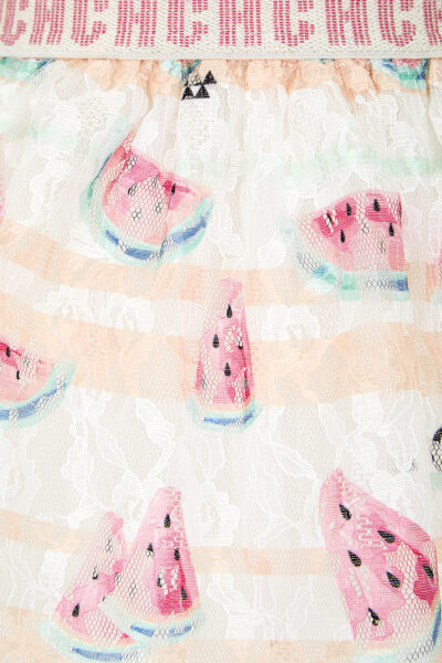 Юбка с принтом и кружевом — изображение 3