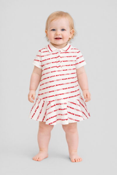 Платье с принтом