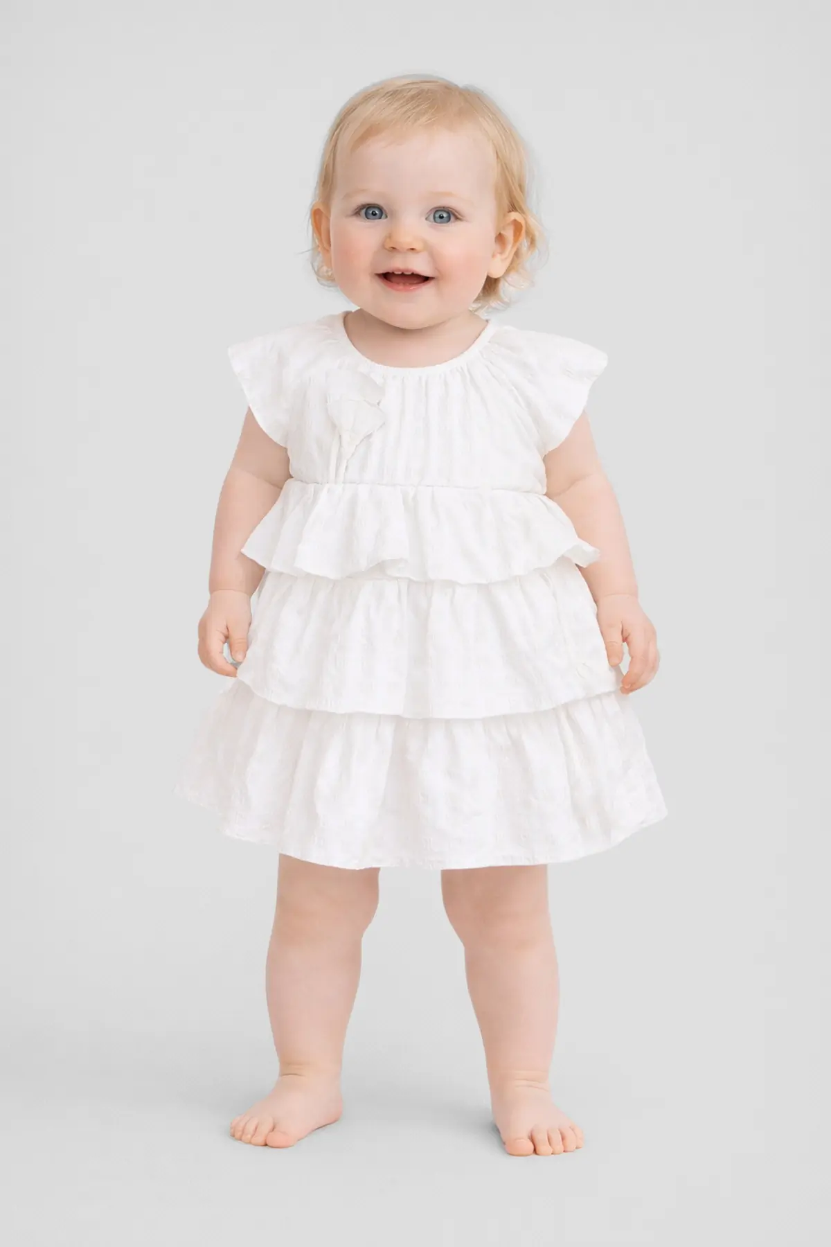 74.136 Комплект (платье, шорты) — изображение 1