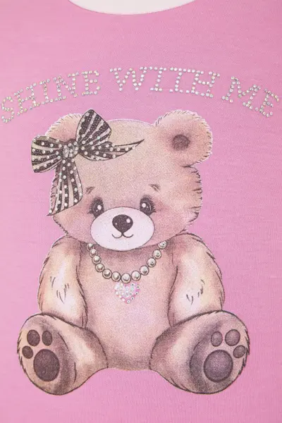 Джемпер с принтом и стразами — изображение 4