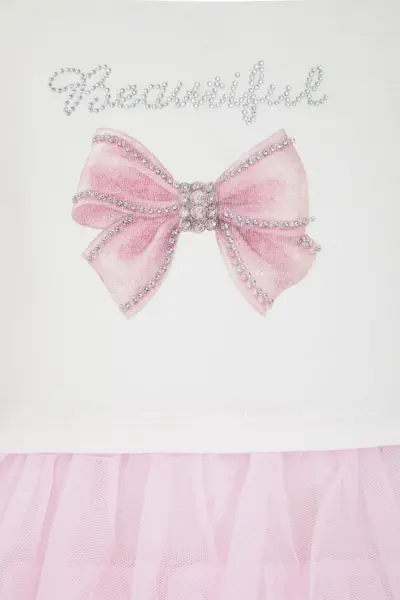 Платье комбинированное — изображение 4