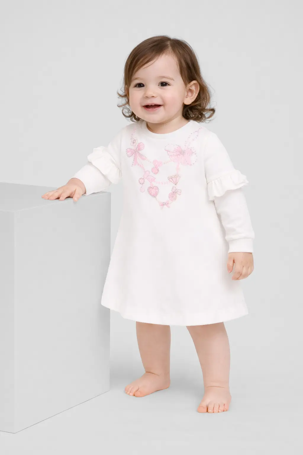 83.134 Платье трикотажное с декором — изображение 1