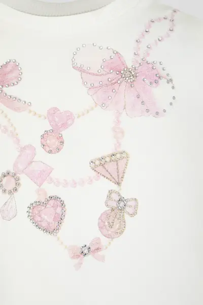 Платье трикотажное с декором — изображение 4